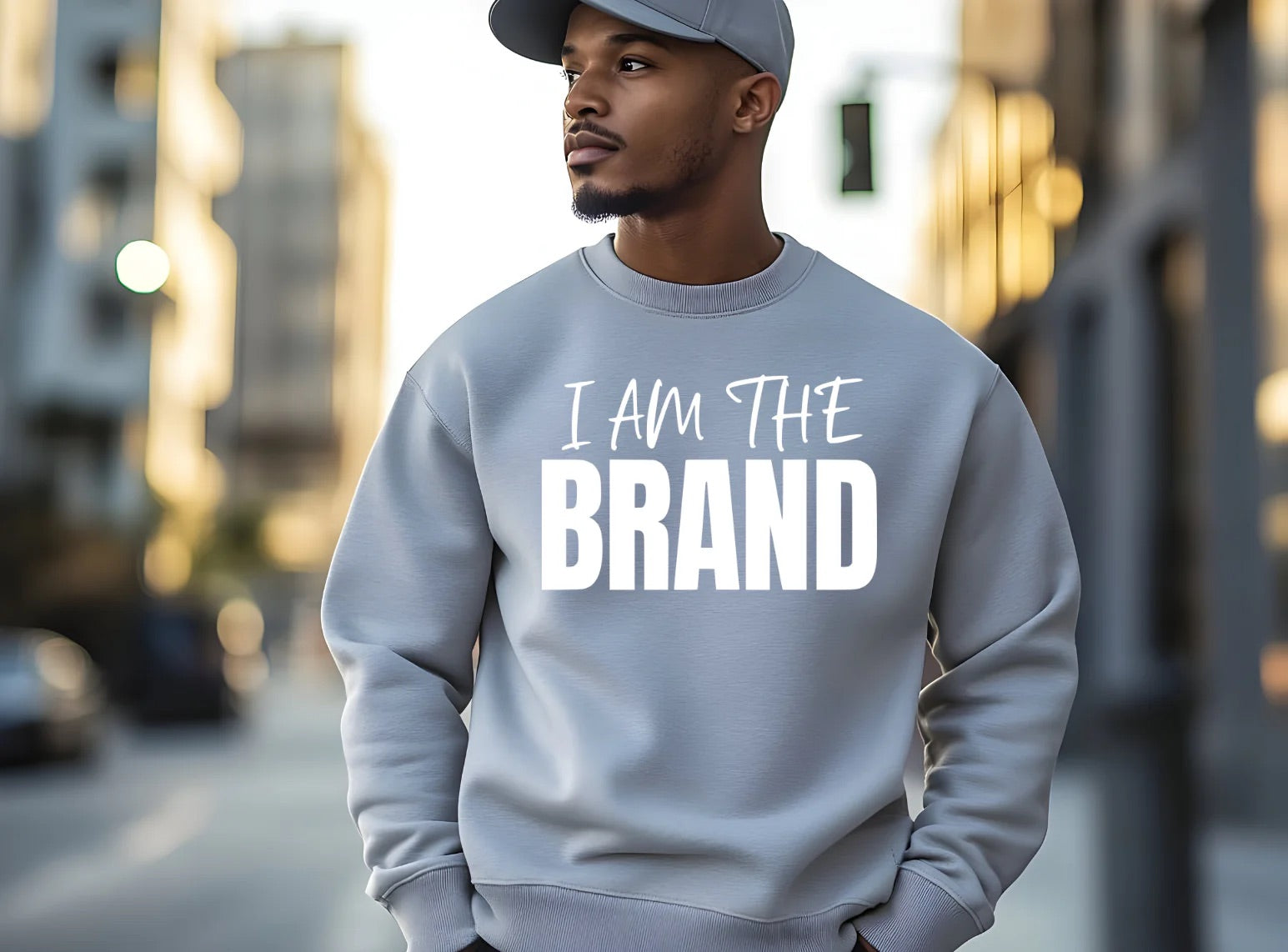 “I AM THE BRAND” Screen Print Tee – Wear Your Power