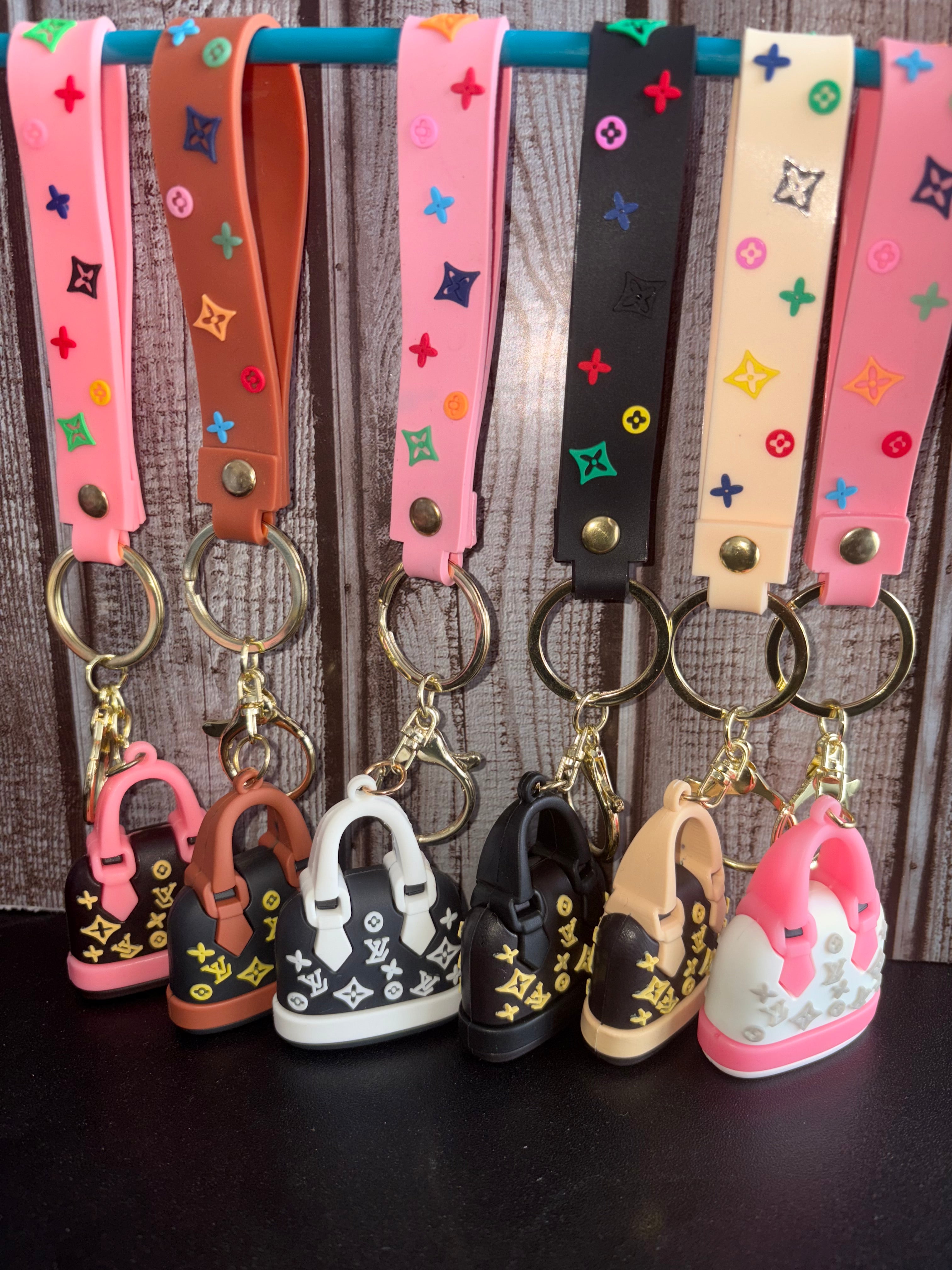 Mini Designer-Inspired Handbag Keychains – Luxe Looks, Pocket Size