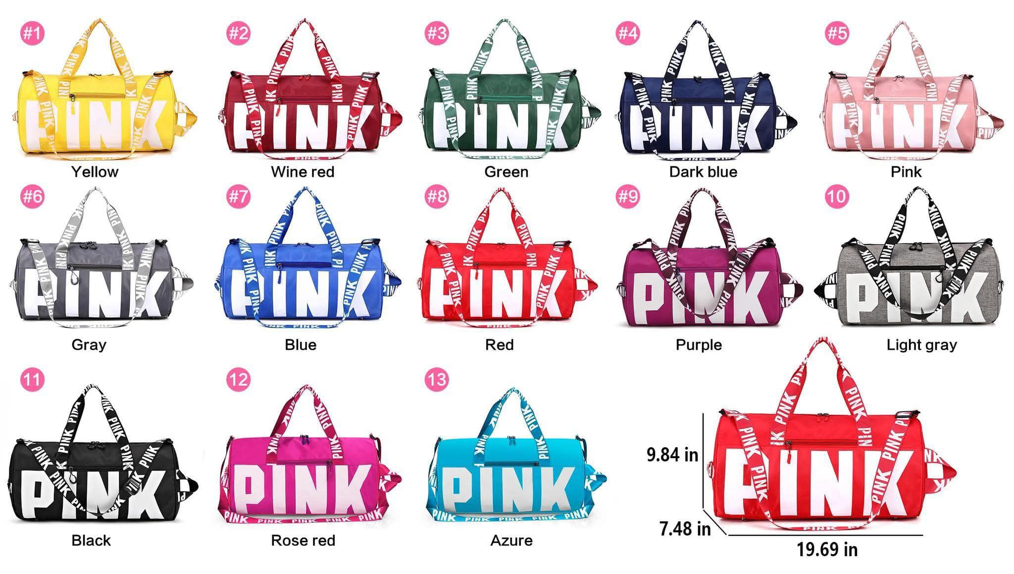 PINK Duffel Bags